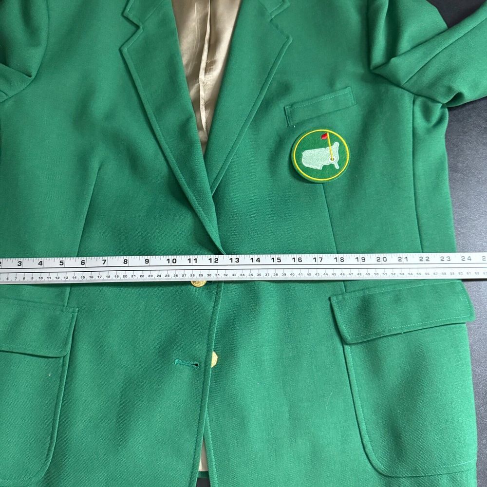 Lady Harwick Masters Womens‎ Jacket Blazer Sport Coat 24 Replica Green Augusta - Picture 8 of 12